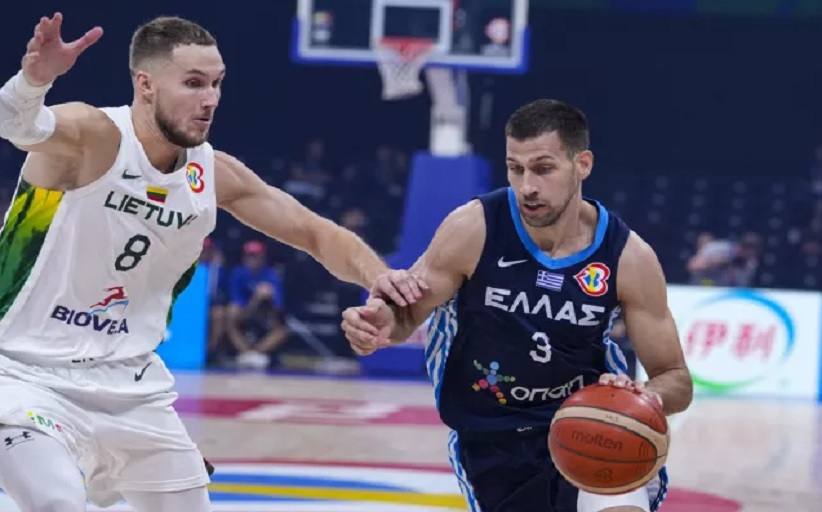 MundoBasket 2023, Λιθουανία - Ελλάδα 92-67