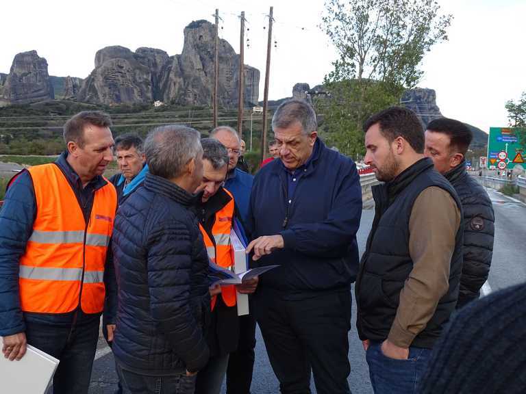 Ολοκληρώθηκε η περιοδεία του Υφυπουργού Υποδομών και Μεταφορών, Νίκου Ταχιάου στις πληγείσες περιοχές της Θεσσαλίας