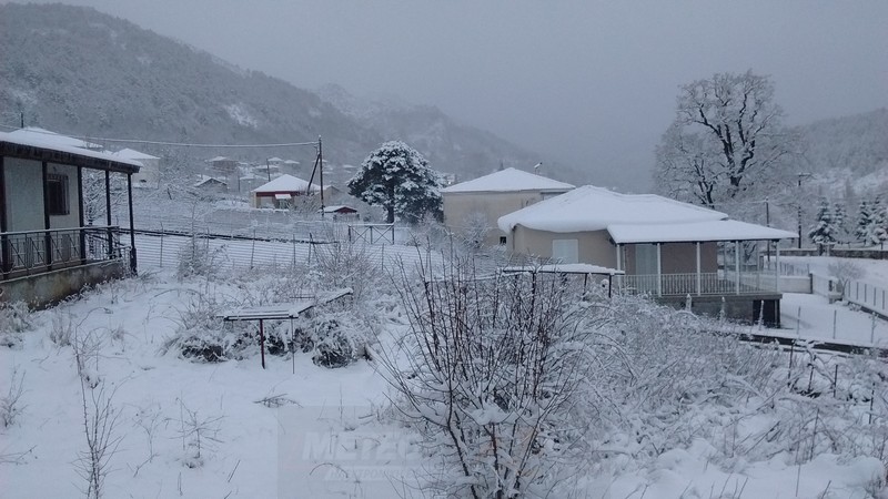 Εικόνες από το κάτασπρο Κακοπλεύρι