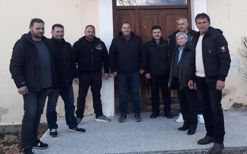 Πρώτη συνάντηση Παπαναστασίου με τους Προέδρους των χωριών του πρώην Δήμου Τυμφαίων