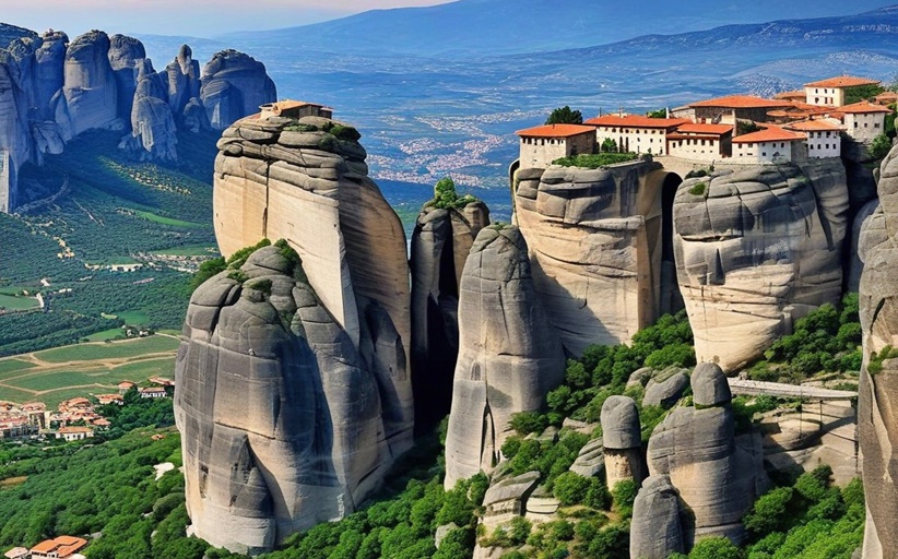 Εικόνες των Μετεώρων μέσα από την τεχνητή νοημοσύνη (ΑΙ)...