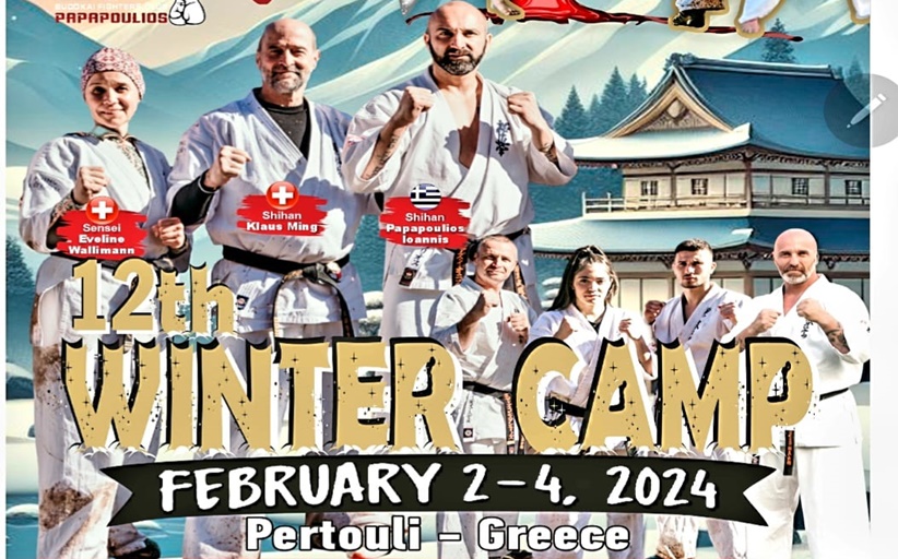 World Kyokushin Budokai Hellas: 12ο  Winter Camp στο χιονισμένο Περτούλι!