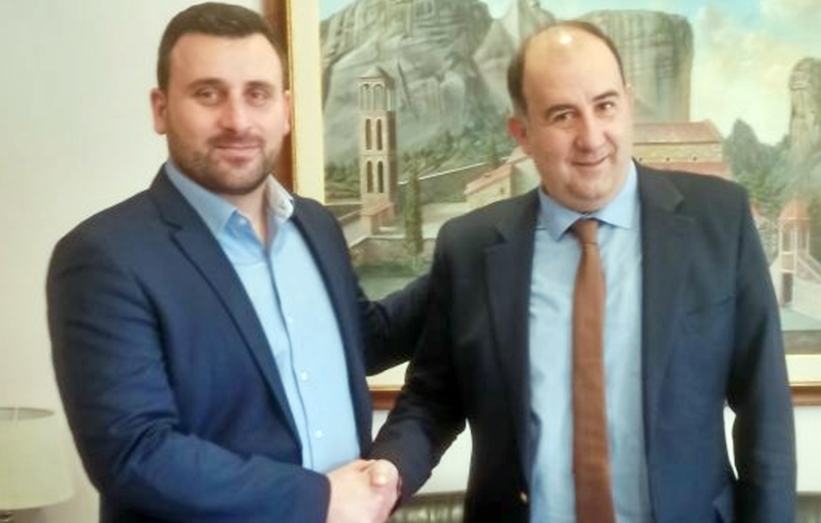 Συνάντηση εργασίας του Δημάρχου Μετεώρων με τον Διευθυντή Δευτεροβάθμιας Εκπαίδευσης Τρικάλων