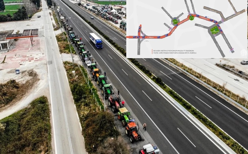 Με τρακτέρ οι αγρότες την Τρίτη 20/2 στο Σύνταγμα