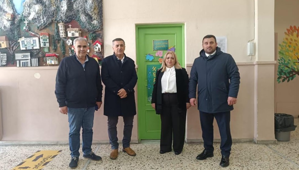 Κουρέτας, Ντιντή και Αβραμόπουλος στο 3 ο Δημοτικό Σχολείο και στο Ειδικό  Σχολείο Καλαμπάκας