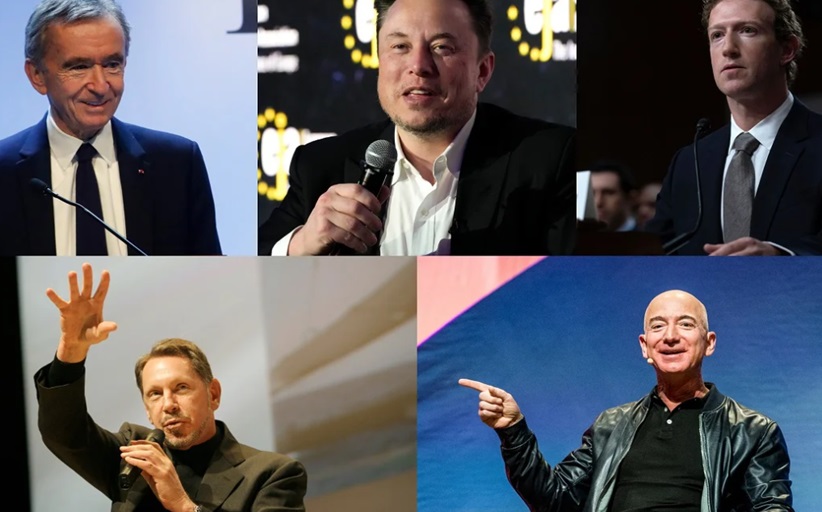 Forbes: 14 κροίσοι με περιουσία πάνω από 100 δισ. ο καθένας
