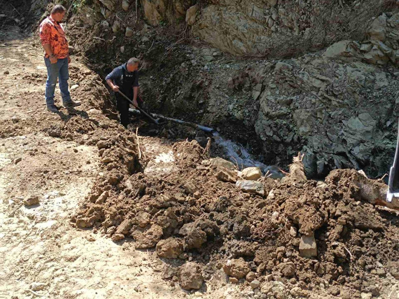 ΔΕΥΑΜ: Εργασίες αποκατάστασης του δικτύου ύδρευσης στον Αμάραντο
