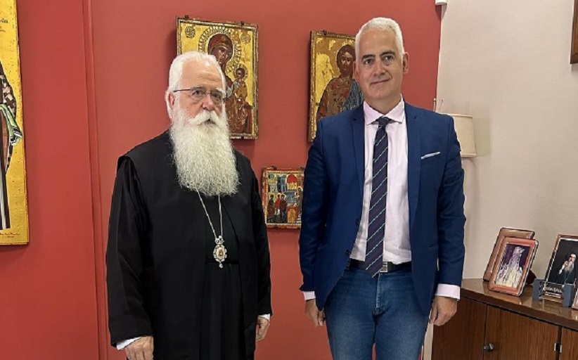 Στον Μητροπολίτη Δημητριάδος και Αλμυρού Ιγνάτιο, ο Χρίστος Λιάπης