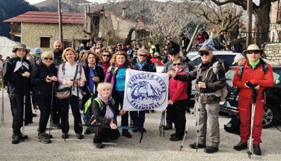 Η Ο.Λ.Κ. συμμετείχε στην Πανθεσσαλική Κοινή Ανάβαση στα Βόρεια Άγραφα