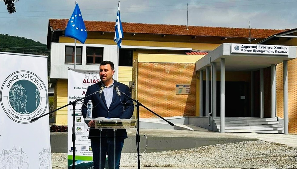 Λ. Αβραμόπουλος από Χάσια: «Η κτηνοτροφία μπορεί να αποτελέσει βασικό πυλώνα ανάπτυξης του Δήμου Μετεώρων