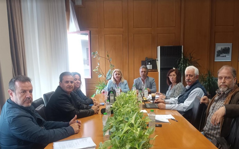 Συνάντηση Ντιντή με τον Αντιπεριφερειάρχη τεχνικών έργων Απόστολο Κανναβό