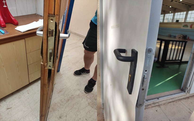 Άνοιξαν και έκλεψαν ξανά το κλειστό γυμναστήριο Καλαμπάκας και το  κυλικείο