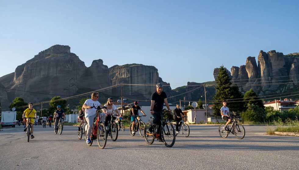 Επιτυχημένη η ποδηλατάδα 2024 του Δήμου Μετεώρων...Μικροί  και μεγάλοι χάρηκαν την βόλτα...
