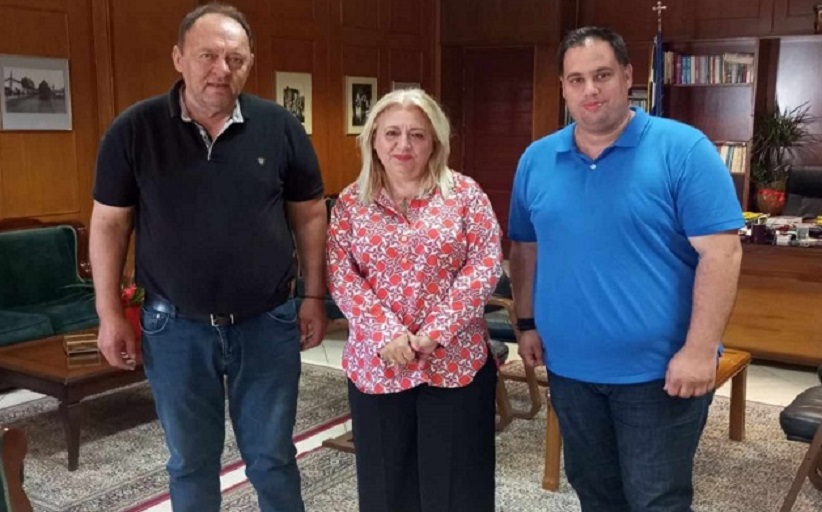 Επίσκεψη στην Αντιπεριφερειάρχη κ. Χρύσα Ντιντή