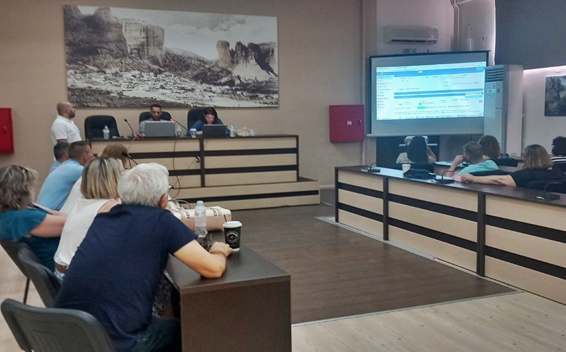 Επιμόρφωση για την ηλεκτρονική διακίνηση εγγράφων στο Δήμο Μετεώρων