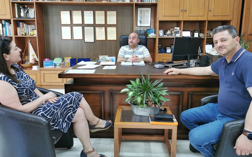 Συζήτηση για τη συνεργασία Δ. Τρικκαίων – τμήματος Διαιτολογίας και Διατροφολογίας