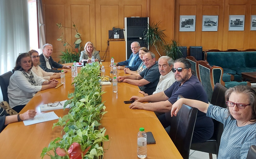 Συνάντηση της Αντιπεριφερειάρχη Χρύσας Ντιντή με κλιμάκιο της Νέας Αριστεράς