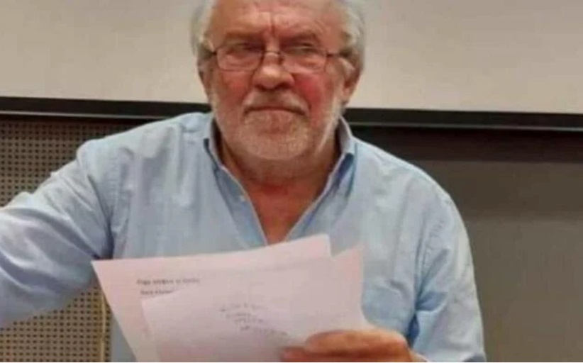 Πέθανε ο επί χρόνια ανταποκριτής της ΕΡΤ στην Πάτρα Παναγιώτης Θεοδωρακόπουλος