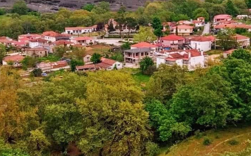 Φωτιά το μεσημέρι  σε Χωράφι στον ΄Αγιο Δημήτριο του Δήμου Μετεώρων