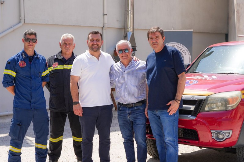 Παραδόθηκε από τον ΣΠΑΥ στον Δήμο Μετεώρων ένα όχημα 4χ4 Πολιτικής  Προστασίας