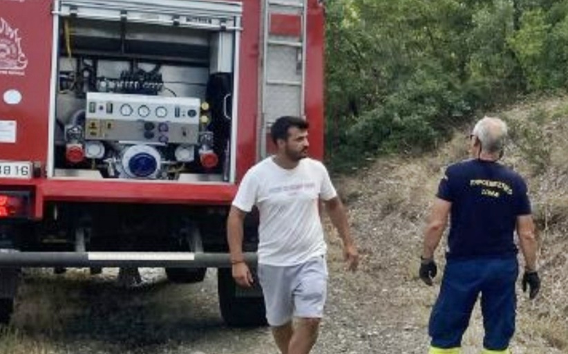 Ο Πρόεδρος της Αγναντιάς, Βασίλης Παππάς, στον Μετέωρα Fm 90,3 για την Πυρκαγιά και το χωριό...