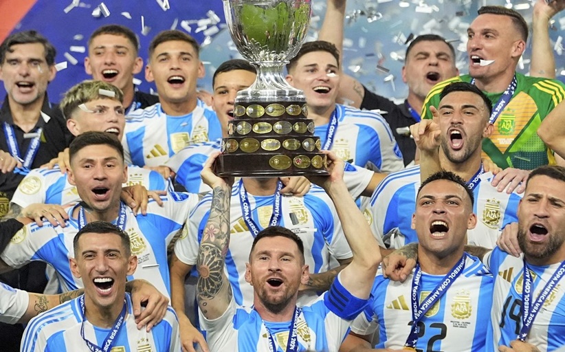 Η Αργεντινή κατέκτησε το Copa America για δεύτερη διαδοχική φορά...
