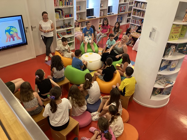 Πραγματοποιήθηκε το παιδικό εργαστήριο «Δράση τώρα!» στη Βιβλιοθήκη