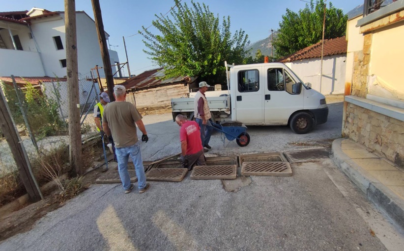Σε καθαρισμό φρεατίων προχώρησε ο Δήμος Μετεώρων και η ΔΕΥΑΜ
