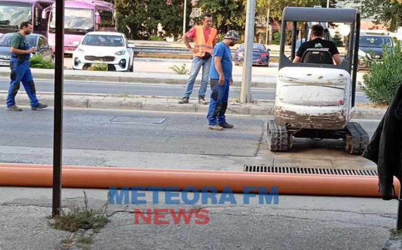 Παρεμβάσεις στο πρόβλημα των όμβριων υδάτων στην οδό Πίνδου
