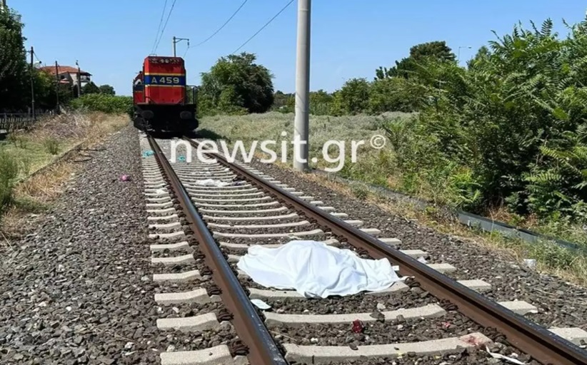Θεσσαλονίκη: Νεκρή 69χρονη που παρασύρθηκε από τρένο