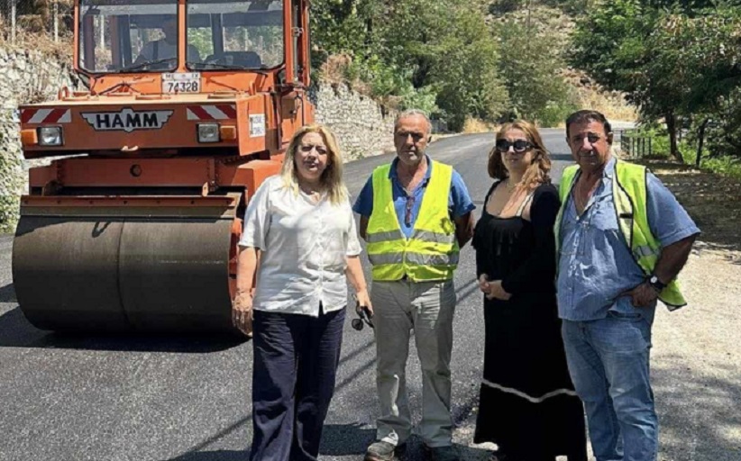Συνεχίζονται οι εργασίες ασφαλτόστρωσης στην Εθνική οδό Τρικάλων - Ιωαννίνων...