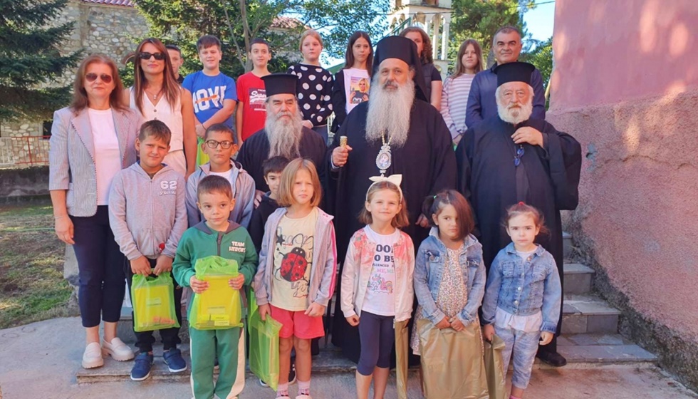 Αγιασμοί Σχολείων από τον Σεβασμιότατο Μητροπολίτη Σταγών και Μετεώρων κ. Θεόκλητο...