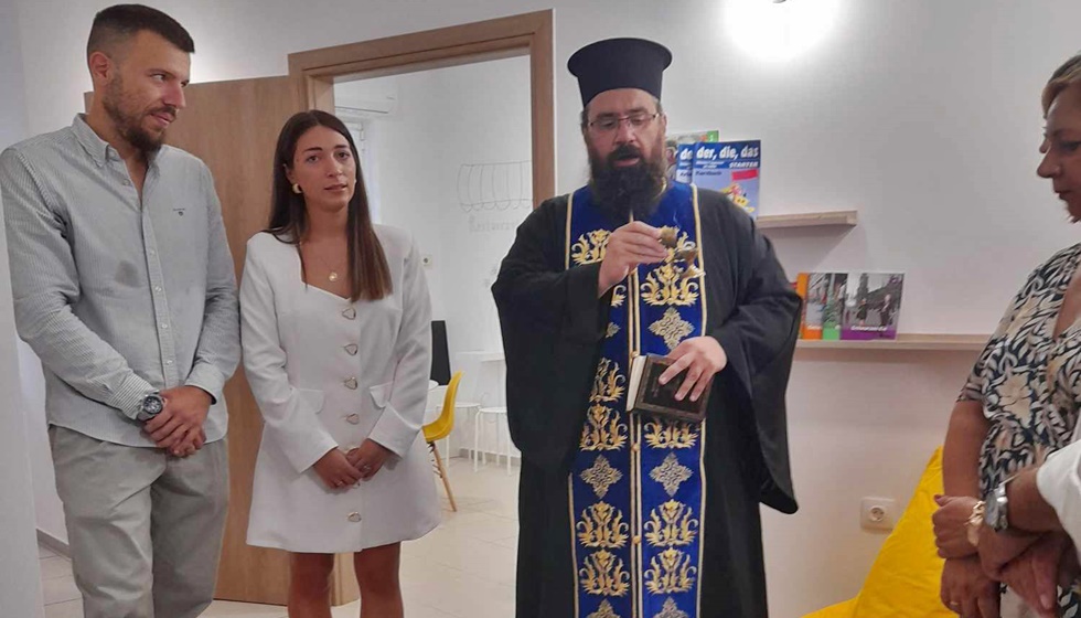 Εγκαινιάστηκε το νέο Φροντιστήριο Γερμανικής Γλώσσας «Hopple und Lern» της κ. Μαρίας Μεσιάρη...