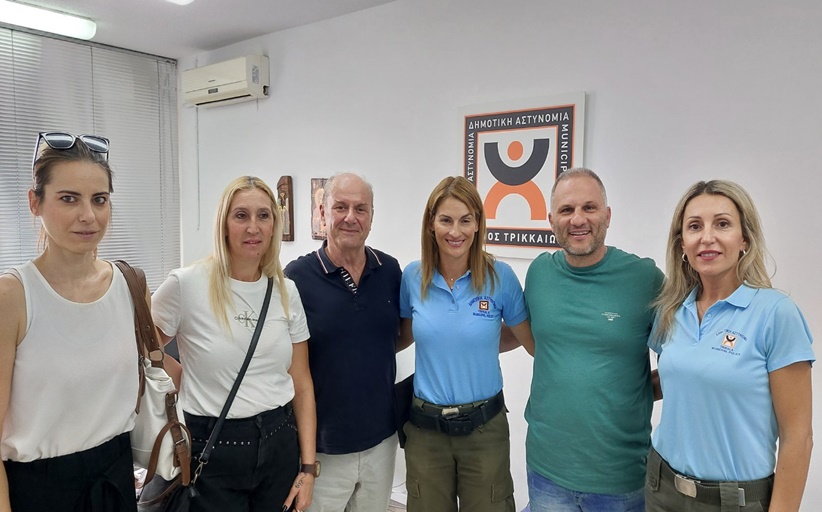 Στα Τρίκαλα στελέχη του Δ. Καβάλας για ενημέρωση σε θέματα ελεγχόμενης στάθμευσης