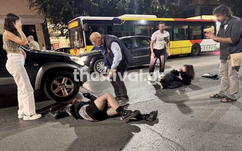Αυτοκίνητο παρέσυρε 2 γυναίκες τα ξημερώματα στη Θεσσαλονίκη