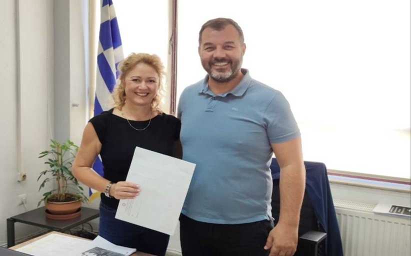 Επίσκεψη στο γραφείο του, είχε ο Αντιπεριφερειάρχης Δαλαμάγκας Δημήτρης.