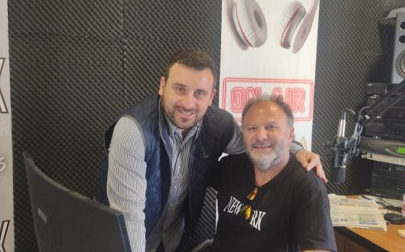 Στα στούντιο του Μετέωρα 90,3 fm φιλοξενήθηκε ο Δήμαρχος Μετεώρων, Λευτέρης Αβραμόπουλος