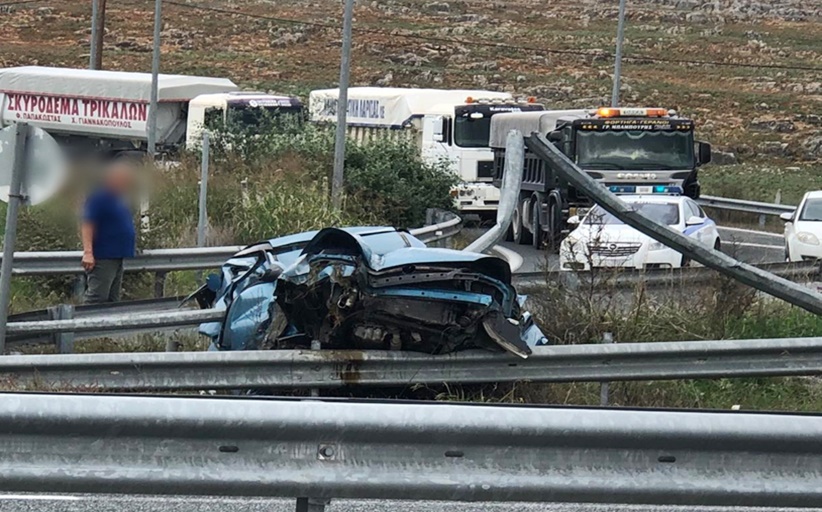 Τραγικό δυστύχημα με έναν νεκρό στην ε.ο. Τρικάλων - Λαρίσης...