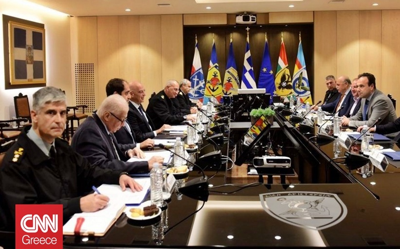 Σύσκεψη Δένδια- Παπαστεργίου για θέματα δορυφορικών επικοινωνιών των Ενόπλων Δυνάμεων...