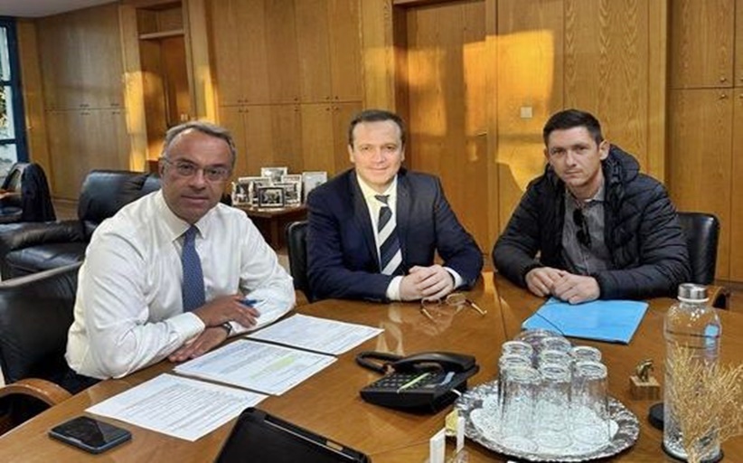 Συνάντηση πραγματοποιήθηκε την Πέμπτη 31/10 με τον Υπουργό μεταφορών Χρήστο Σταϊκούρα στο υπουργείο μεταφορών