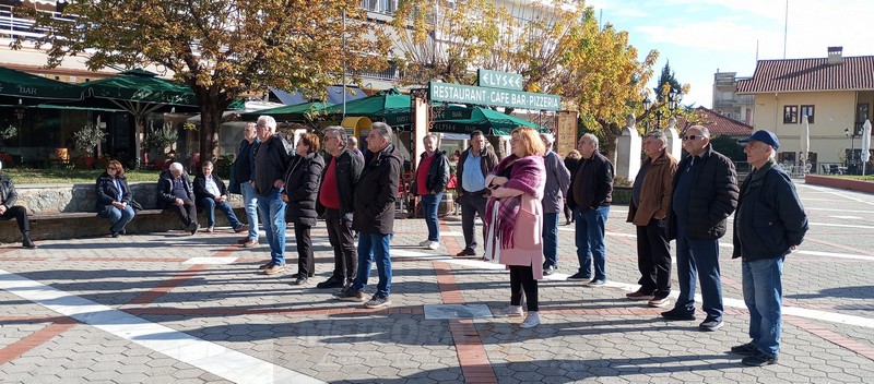 Απεργιακή κινητοποίηση κατά τη σημερινή 24ωρη Πανελλαδική απεργία και στην Καλαμπάκα