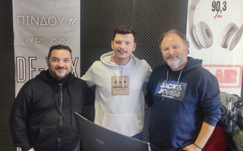Στα στούντιο του Meteorafm 90,3 o Κωνσταντίνος Λαρίσης για το ταξίδι στην Κωνσταντινούπολη
