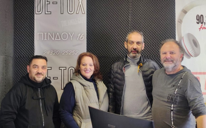 Η Ελένη Μπoύση στον Meteorafm 90,3...