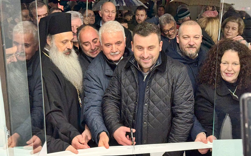 Ο Δήμαρχος Λ. Αβραμόπουλος εγκαινίασε το Κοινωνικό Παντοπωλείο και Φαρμακείο του Δήμου Μετεώρων