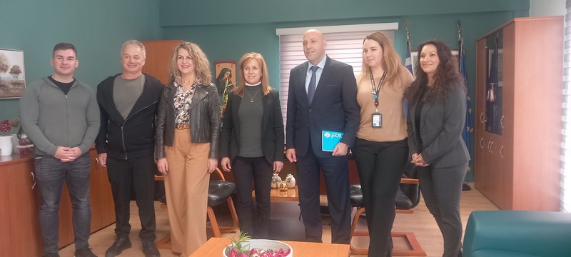 Επισκεψη του διπλωματικού εκπροσώπου της UNICEF στην Περιφερειακή Διεύθυνση Εκπαίδευσης Θεσσαλίας
