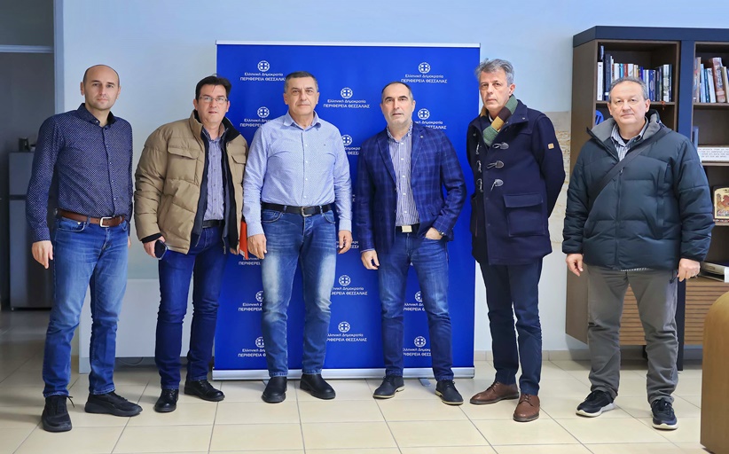 Με το Δ.Σ. της Ένωσης Συντακτών Θεσσαλίας Στ. Ελλάδος  και Εύβοιας συναντήθηκε ο Περιφερειάρχης Θεσσαλίας Δημ. Κουρέτας