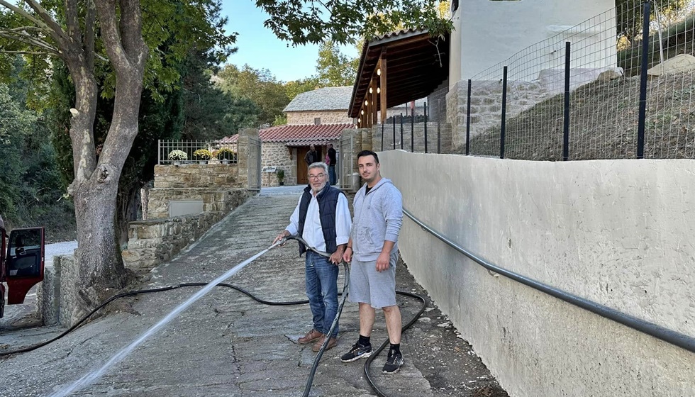 Το ευχαριστώ του Βασίλη Πινιάρα στον Αντιδήμαρχο Σάκη Καψάλη για την άριστη συνεργασία...