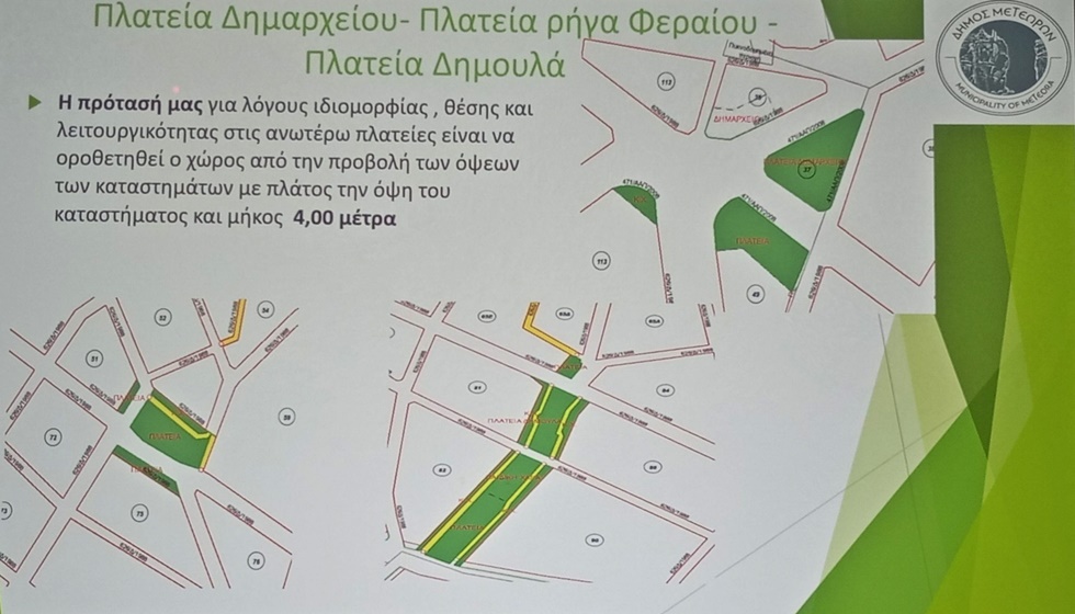 Πραγματοποιήθηκε η ενημέρωση για κοινόχρηστους χώρους, τραπεζοκαθίσματα και πέργκολες...
