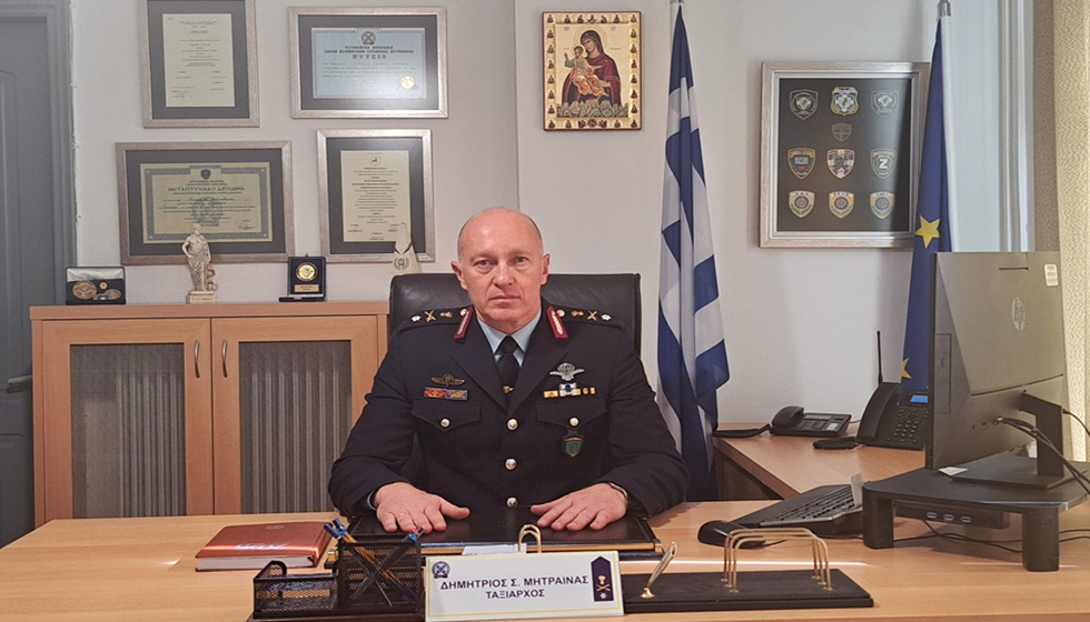 Στον βαθμό του Ταξίαρχου προήχθη ο κ. Δημήτρης Μήτραινας...