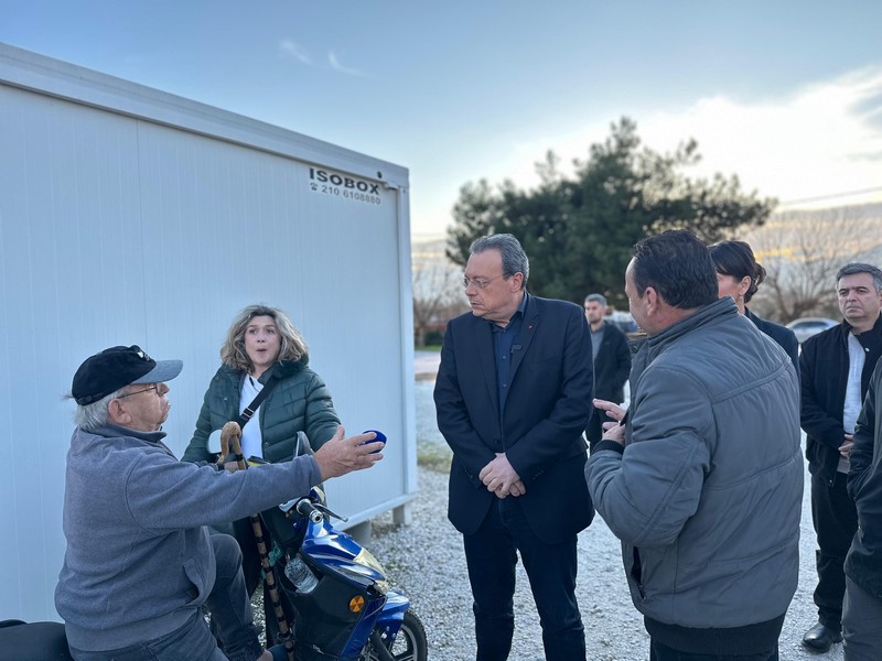 Επίσκεψη του Προέδρου του ΣΥΡΙΖΑ-ΠΣ, Σωκράτη Φάμελλου, στο Ζάρκο Τρικάλων